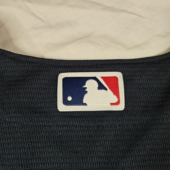 Nike Cleveland Indians Blue Road Jersey Official T770-IDIZ Men's Size XLarge - Picture 7 of 9